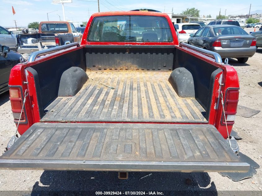 1996 Dodge Dakota VIN: 1B7GG23Y8TS527364 Lot: 39929424