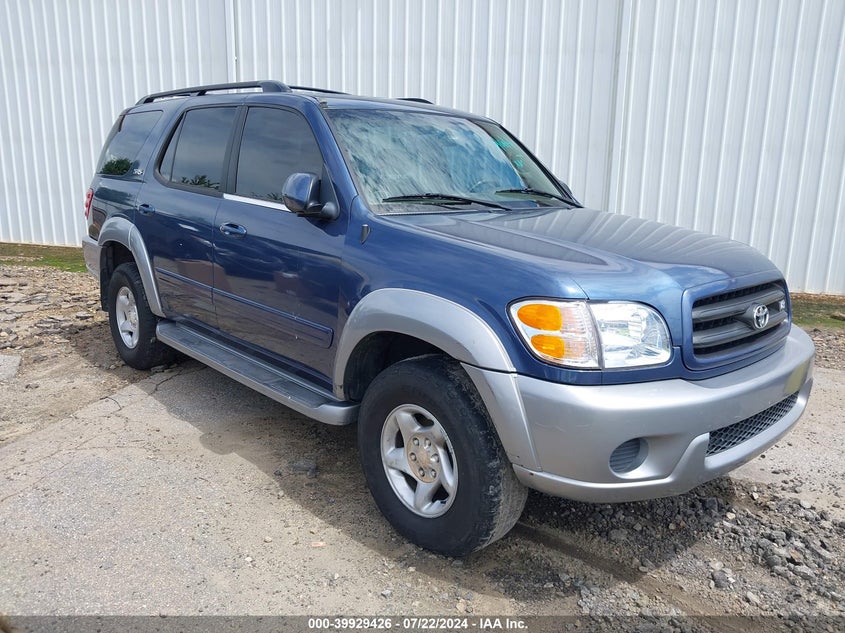 2001 Toyota Sequoia Sr5 V8 VIN: 5TDBT44A61S018673 Lot: 39929426