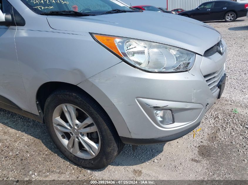 2013 Hyundai Tucson Gls VIN: KM8JU3AC2DU547722 Lot: 39929436