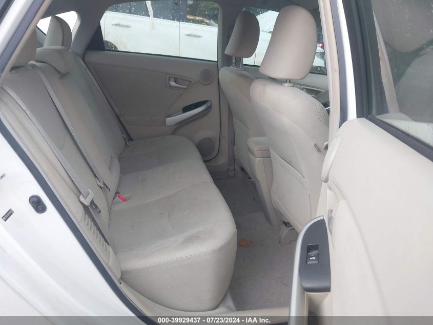 2010 Toyota Prius Iii VIN: JTDKN3DU9A0082627 Lot: 39929437