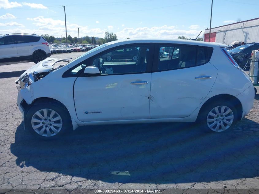 2015 Nissan Leaf S VIN: 1N4AZ0CP9FC323706 Lot: 39929463