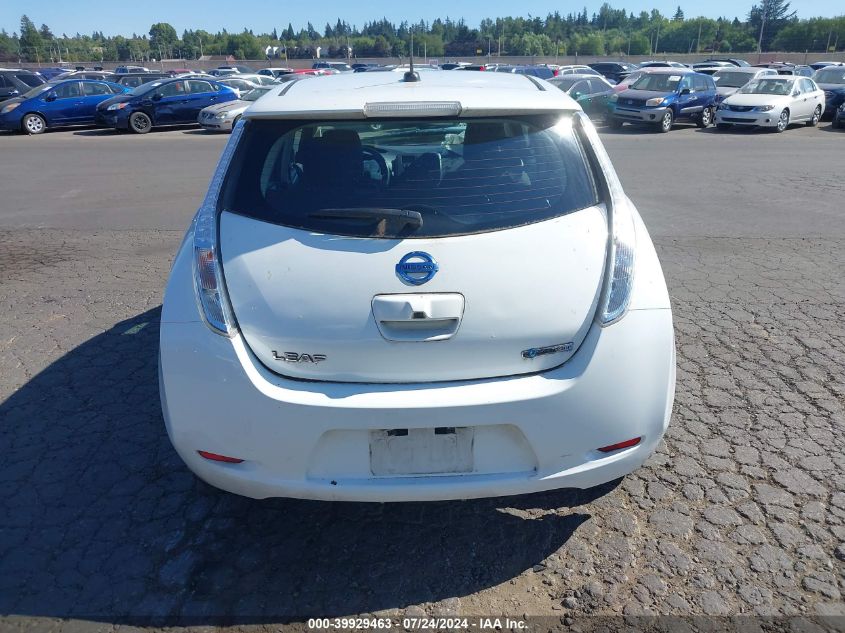 2015 Nissan Leaf S VIN: 1N4AZ0CP9FC323706 Lot: 39929463