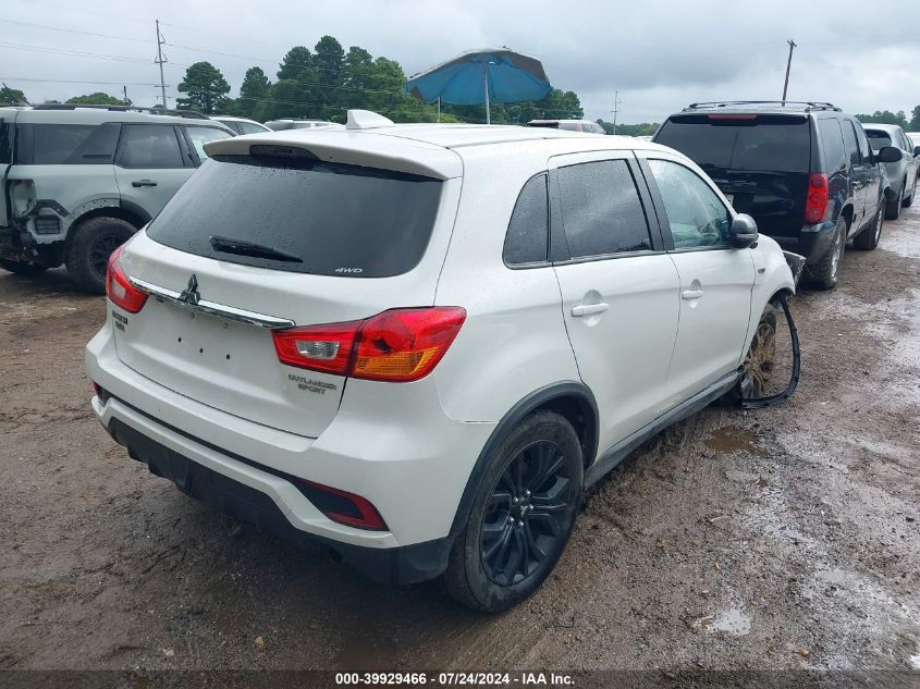 2019 Mitsubishi Outlander Sport Es/Se/Le/Sp VIN: JA4AR3AU0KU022535 Lot: 39929466