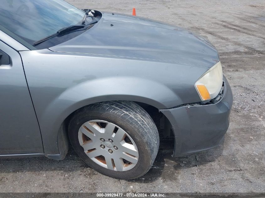 2012 Dodge Avenger Se VIN: 1C3CDZABXCN324882 Lot: 39929477