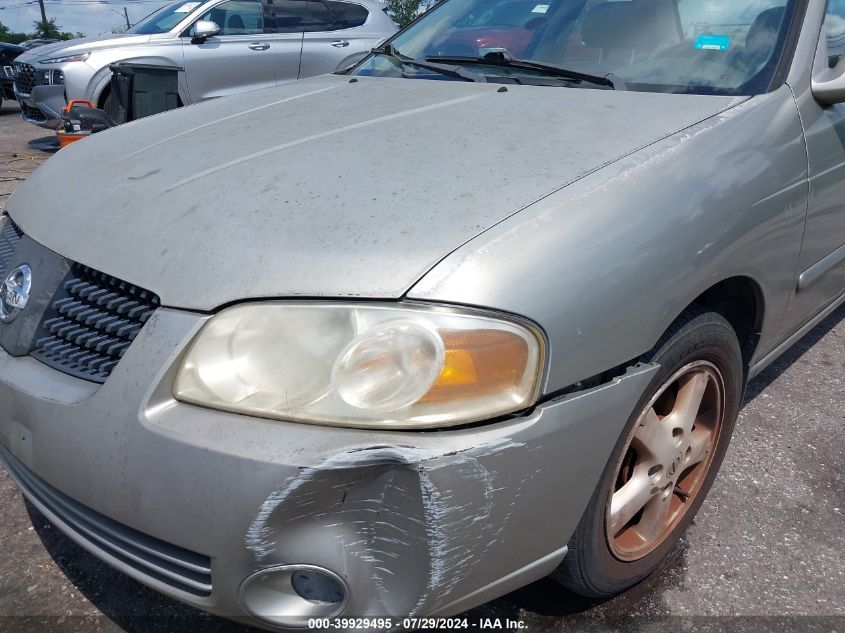 2004 Nissan Sentra 2.5S VIN: 3N1AB51A14L740929 Lot: 39929495