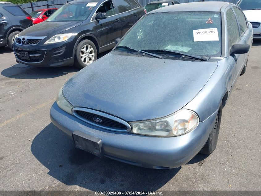 2000 Ford Contour Se/Se Sport VIN: 1FAFP66L4YK118200 Lot: 39929498