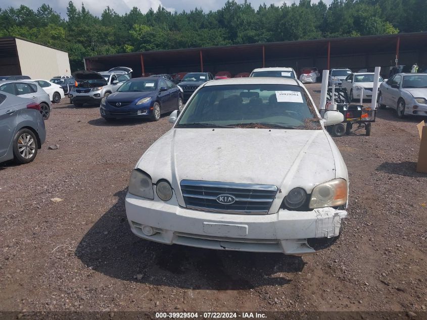 2006 Kia Optima Ex/Lx VIN: KNAGD126465457638 Lot: 39929504