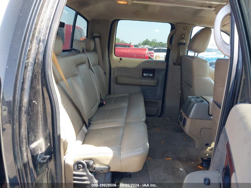 2007 Ford F-150 Lariat/Xlt VIN: 1FTPW12V17KC49644 Lot: 39929506