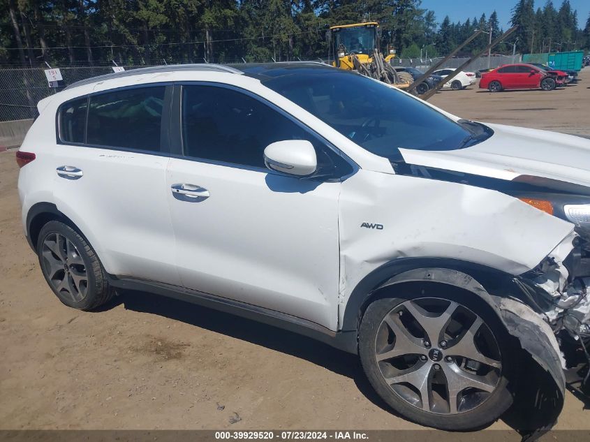 2017 Kia Sportage Sx Turbo VIN: KNDPRCA60H7240676 Lot: 39929520
