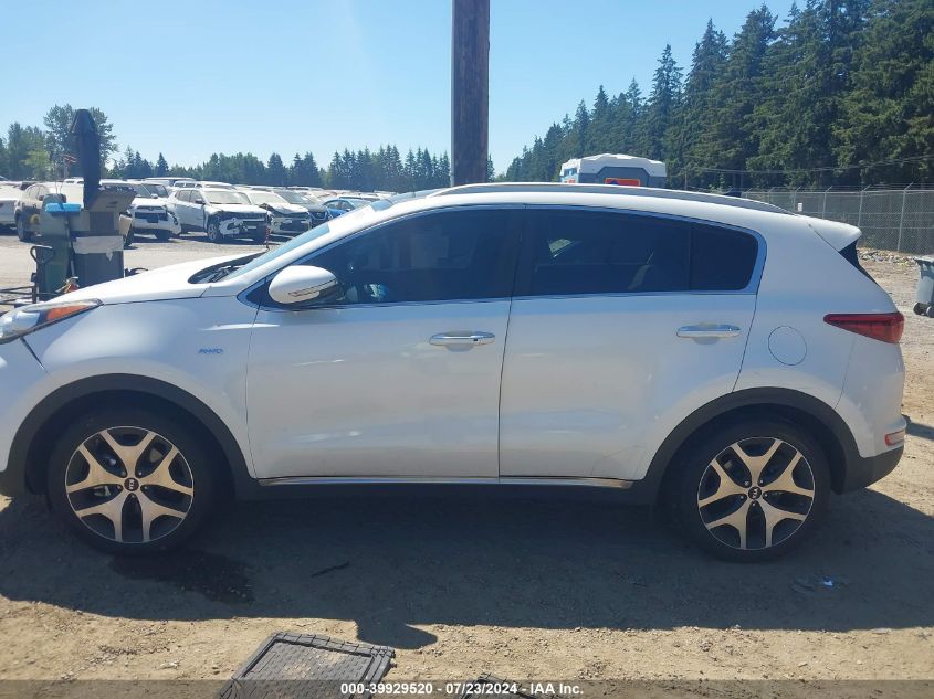 2017 Kia Sportage Sx Turbo VIN: KNDPRCA60H7240676 Lot: 39929520