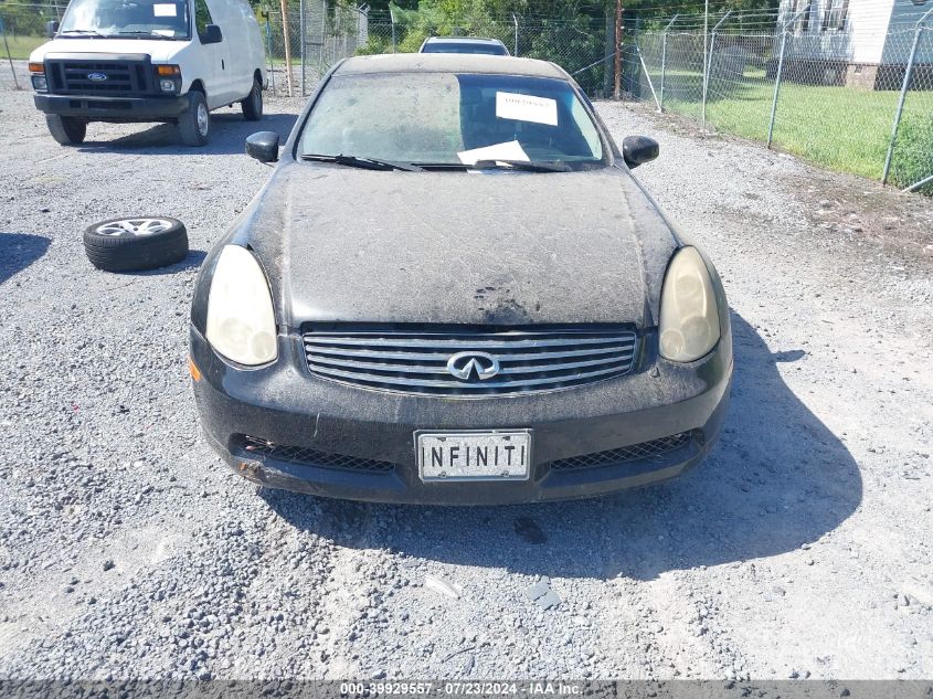 2006 Infiniti G35 VIN: JNKCV54E66M704687 Lot: 39929557