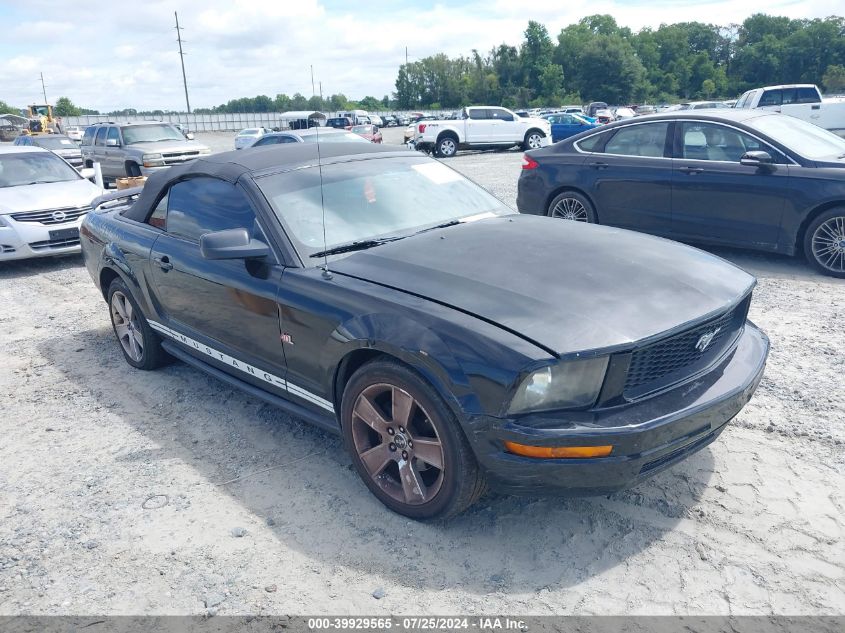 2006 Ford Mustang V6 VIN: 1ZVFT84N065181132 Lot: 39929565