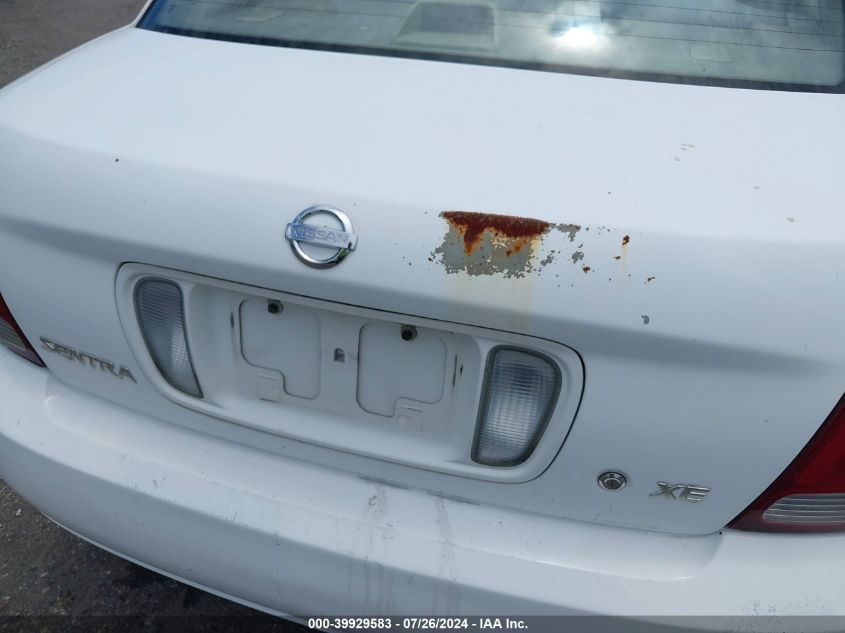 2003 Nissan Sentra Xe VIN: 3N1CB51D73L713574 Lot: 39929583