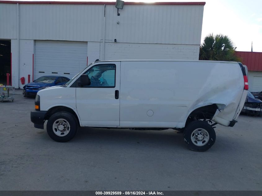 VIN 1GCWGAFPXL1218722 2020 Chevrolet Express Cargo,... no.14