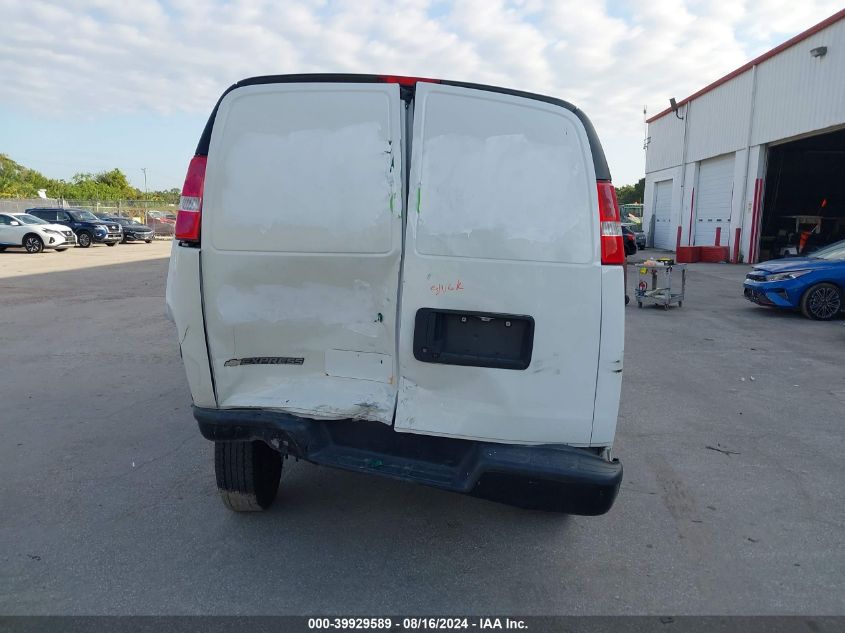 VIN 1GCWGAFPXL1218722 2020 Chevrolet Express Cargo,... no.16