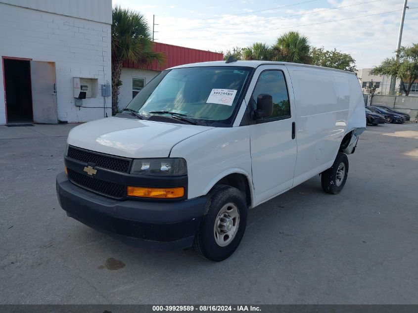 VIN 1GCWGAFPXL1218722 2020 Chevrolet Express Cargo,... no.2