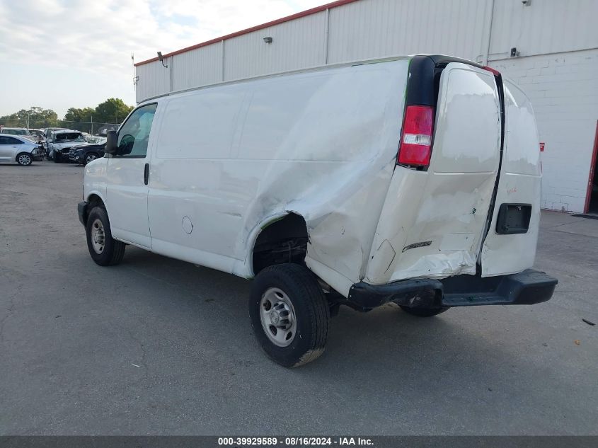 VIN 1GCWGAFPXL1218722 2020 Chevrolet Express Cargo,... no.3