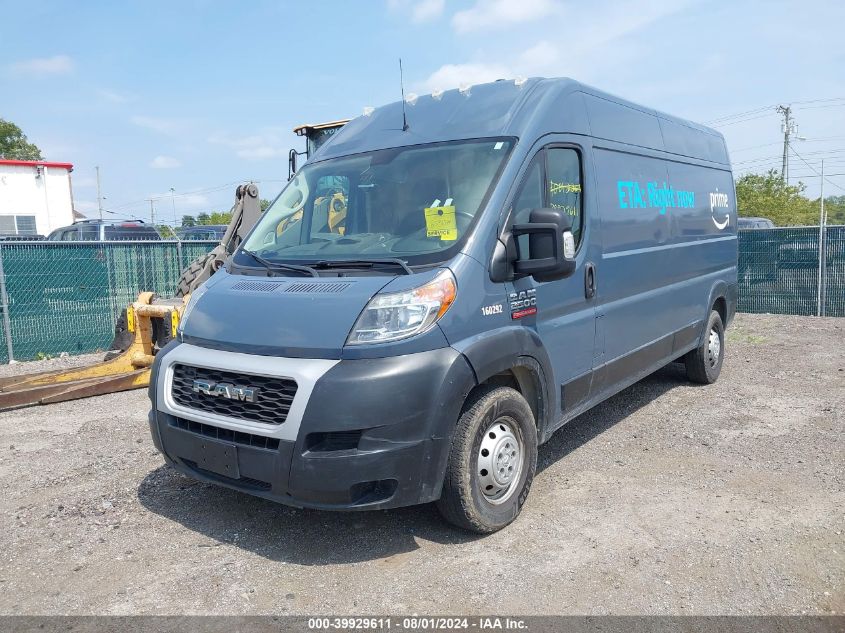 2019 Ram Promaster 2500 High Roof 159 Wb VIN: 3C6TRVDG1KE519132 Lot: 39929611