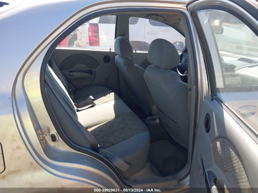 2004 Chevrolet Aveo VIN: KL1TD52644B200655 Lot: 39929631