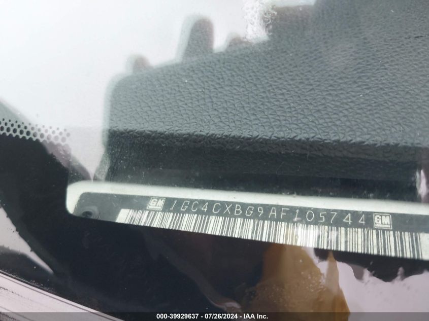 2010 Chevrolet Silverado 2500Hd Lt VIN: 1GC4CXBG9AF105744 Lot: 39929637