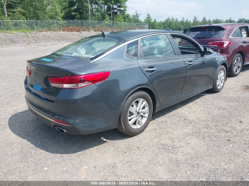 2016 Kia Optima Lx VIN: KNAGT4L36G5081552 Lot: 39929639