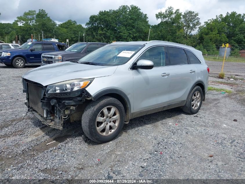 2016 KIA SORENTO 3.3L LX - 5XYPG4A57GG109572