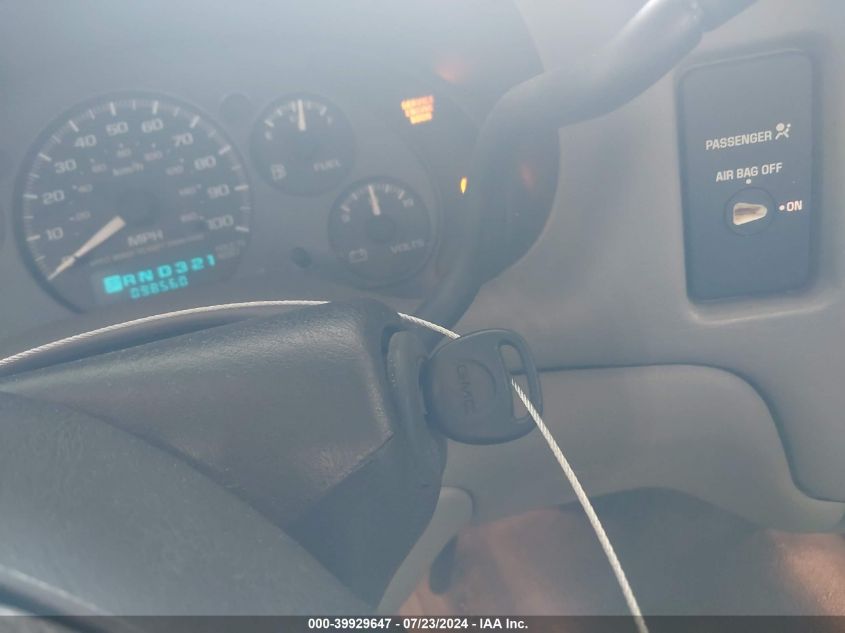 2003 GMC Sonoma Sl VIN: 1GTCS14HX38182115 Lot: 39929647