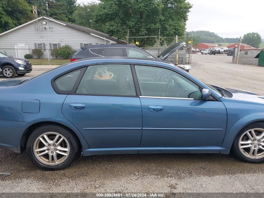 2005 Subaru Legacy 2.5I VIN: 4S3BL616857207580 Lot: 39929661