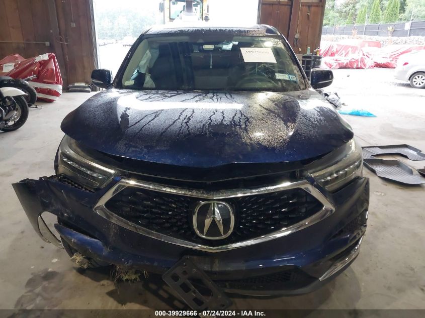 2019 Acura Rdx VIN: 5J8TC2H3XKL033122 Lot: 39929666