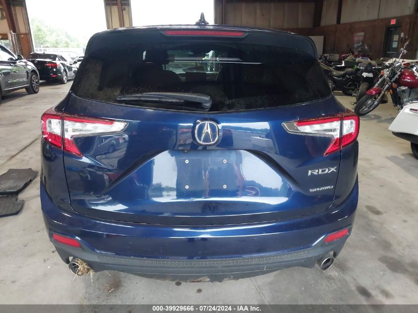 2019 Acura Rdx VIN: 5J8TC2H3XKL033122 Lot: 39929666