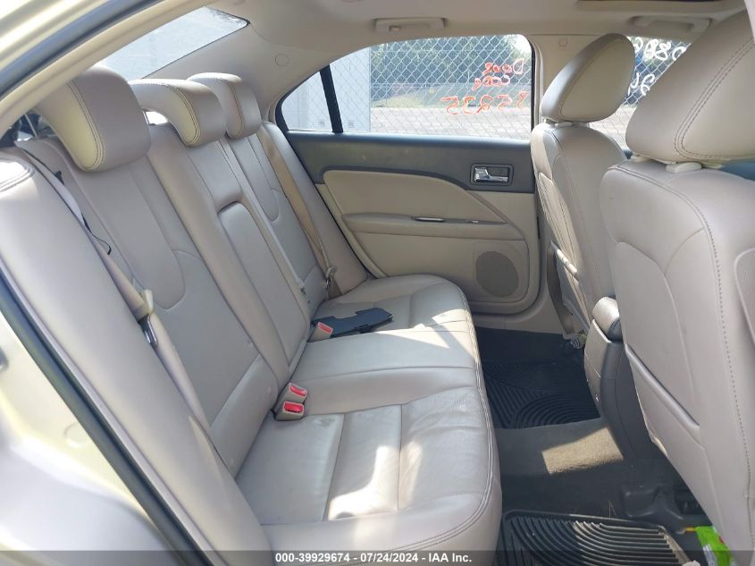 2010 Ford Fusion Sel VIN: 3FAHP0JA3AR381761 Lot: 39929674