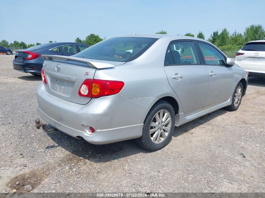 2T1BU40E99C171820 | 2009 TOYOTA COROLLA