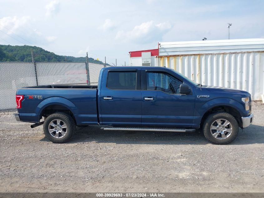 2016 Ford F-150 Xlt VIN: 1FTFW1EG2GFD43565 Lot: 39929693