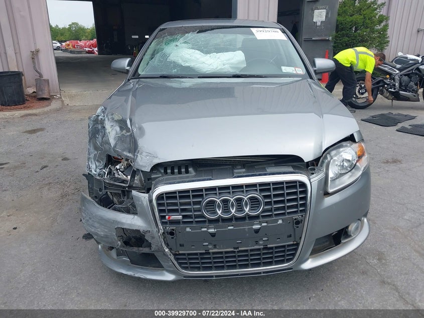 2008 Audi A4 2.0T/2.0T Special Edition VIN: WAUDF78E38A157713 Lot: 39929700