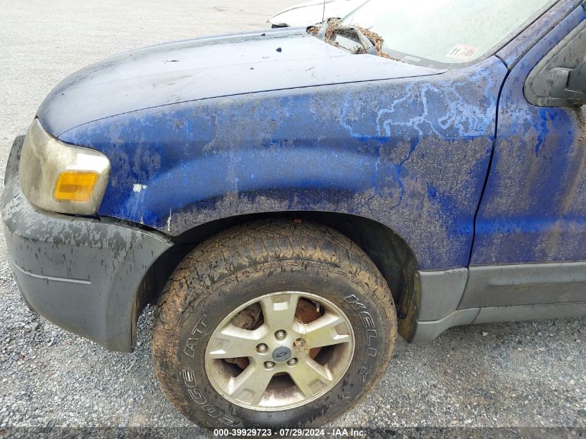 2006 Ford Escape Xlt/Xlt Sport VIN: 1FMYU93186KC49705 Lot: 39929723