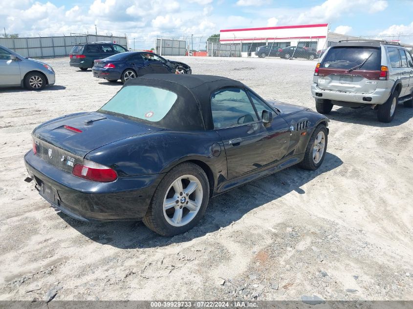 4USCH9342YLF87849 | 2000 BMW Z3