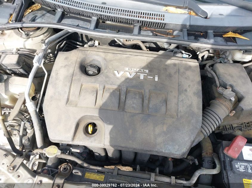 2010 Toyota Corolla S/Le/Xle VIN: 2T1BU4EE1AC254493 Lot: 39929762