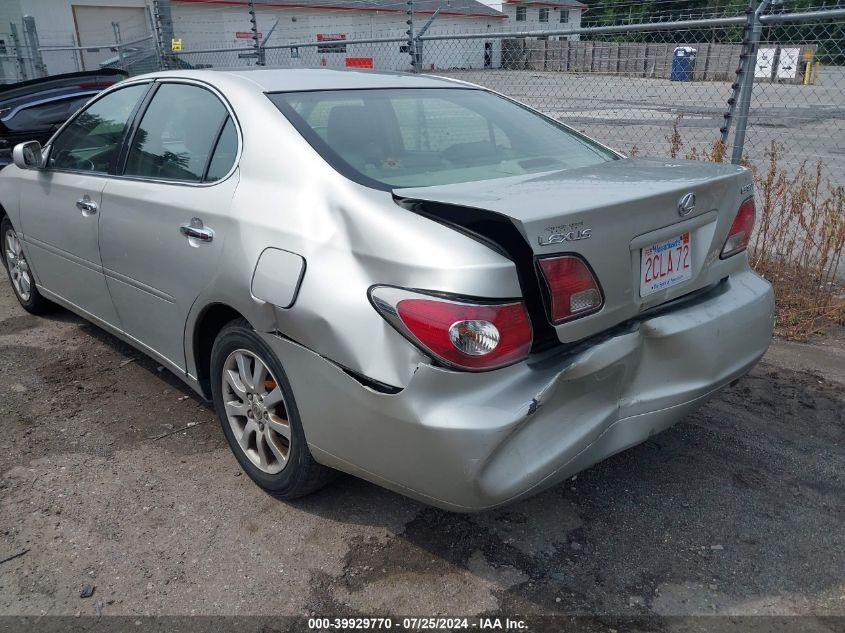 2003 Lexus Es 300 VIN: JTHBF30G23601914 Lot: 39929770