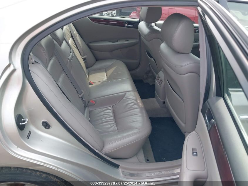 2003 Lexus Es 300 VIN: JTHBF30G23601914 Lot: 39929770