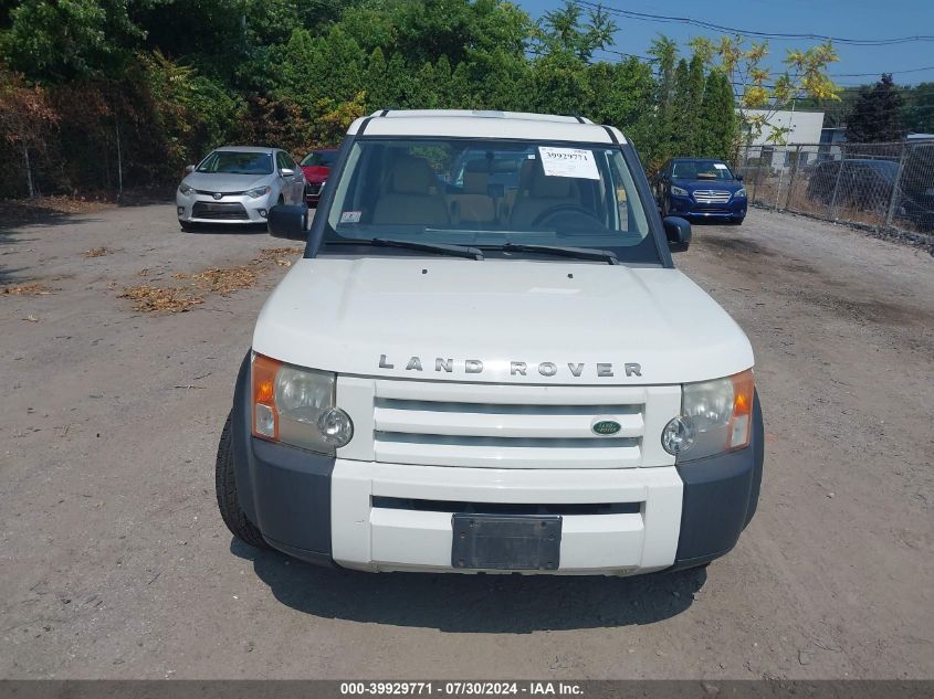 2006 Land Rover Lr3 V6 VIN: SALAE24496A396309 Lot: 39929771