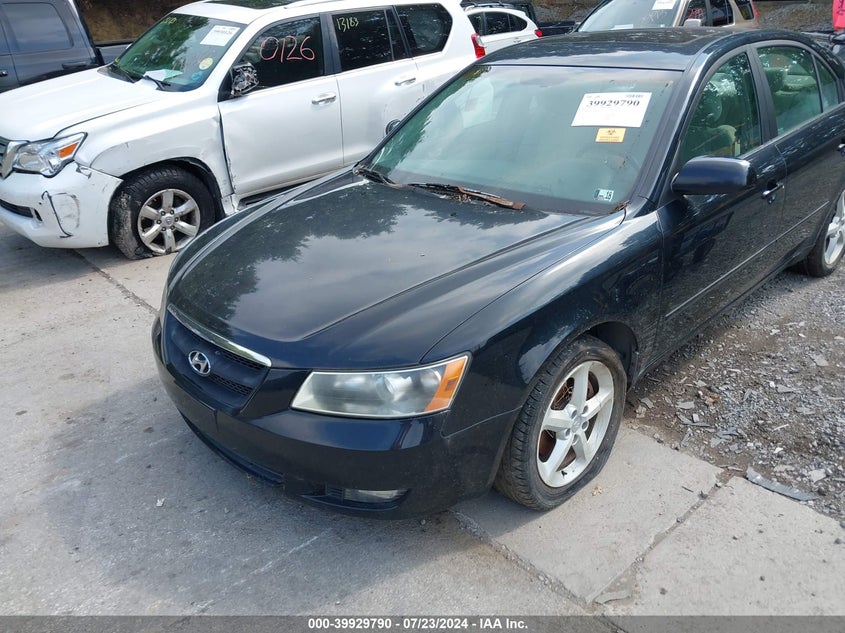 2007 Hyundai Sonata Limited/Se V6 VIN: 5NPEU46F57H224424 Lot: 39929790