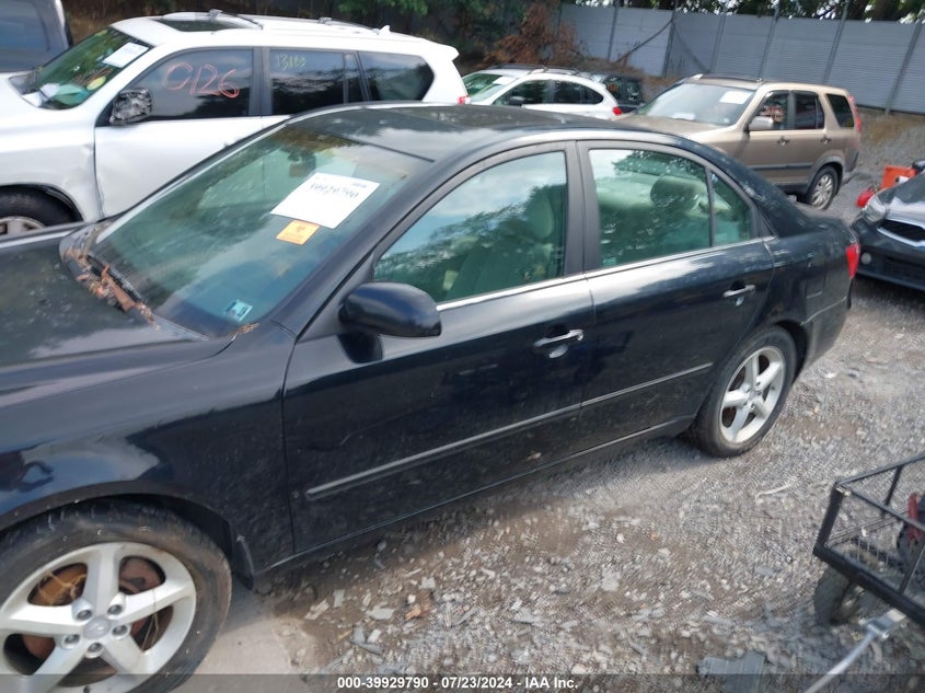 2007 Hyundai Sonata Limited/Se V6 VIN: 5NPEU46F57H224424 Lot: 39929790