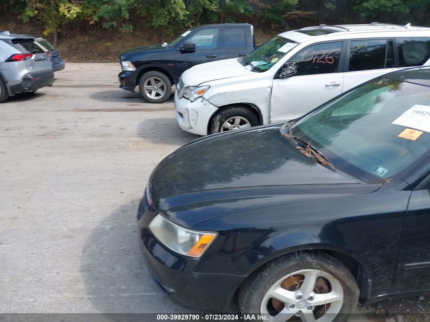 2007 Hyundai Sonata Limited/Se V6 VIN: 5NPEU46F57H224424 Lot: 39929790