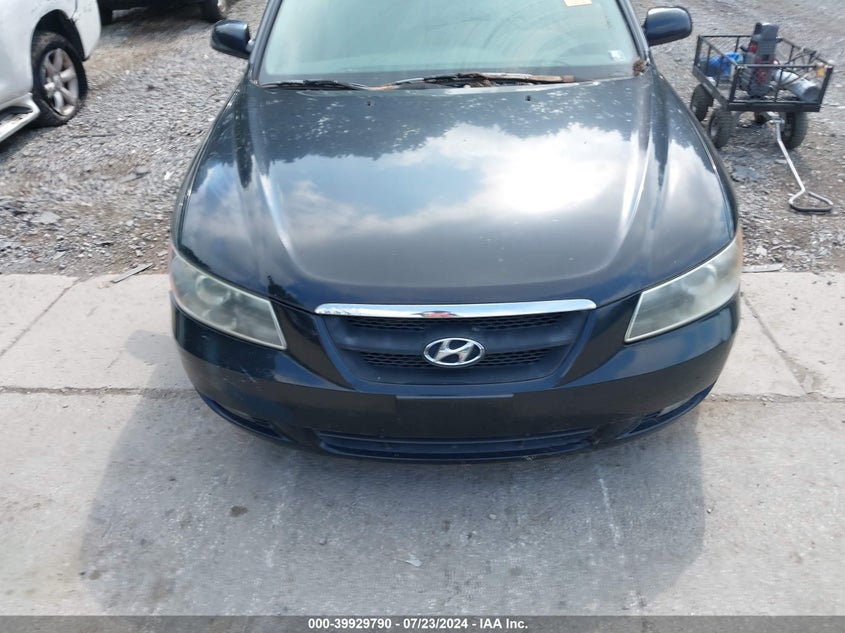 2007 Hyundai Sonata Limited/Se V6 VIN: 5NPEU46F57H224424 Lot: 39929790