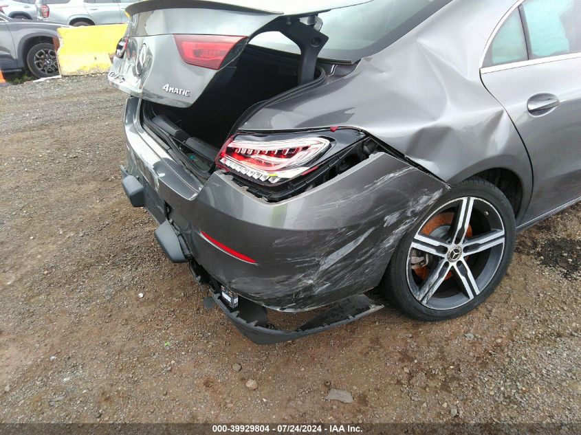 2020 Mercedes-Benz Cla 250 4Matic VIN: WDD5J4HB0LN031486 Lot: 39929804