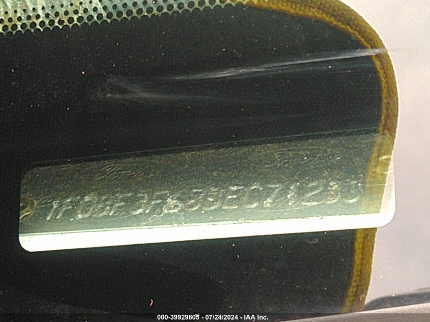 2011 Ford F-350 Chassis Xl VIN: 1FDBF3F68BEC71233 Lot: 39929805