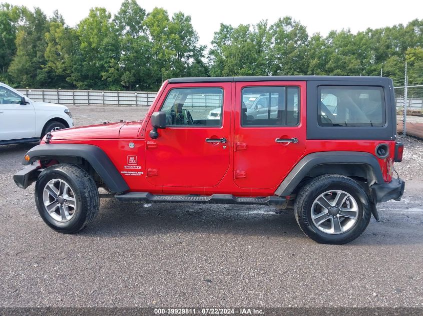 2012 Jeep Wrangler Unlimited Sport Rhd VIN: 1C4BJWKG1CL149944 Lot: 39929811