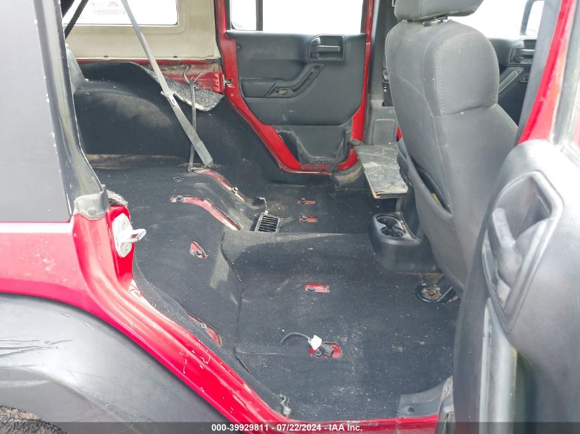 2012 Jeep Wrangler Unlimited Sport Rhd VIN: 1C4BJWKG1CL149944 Lot: 39929811