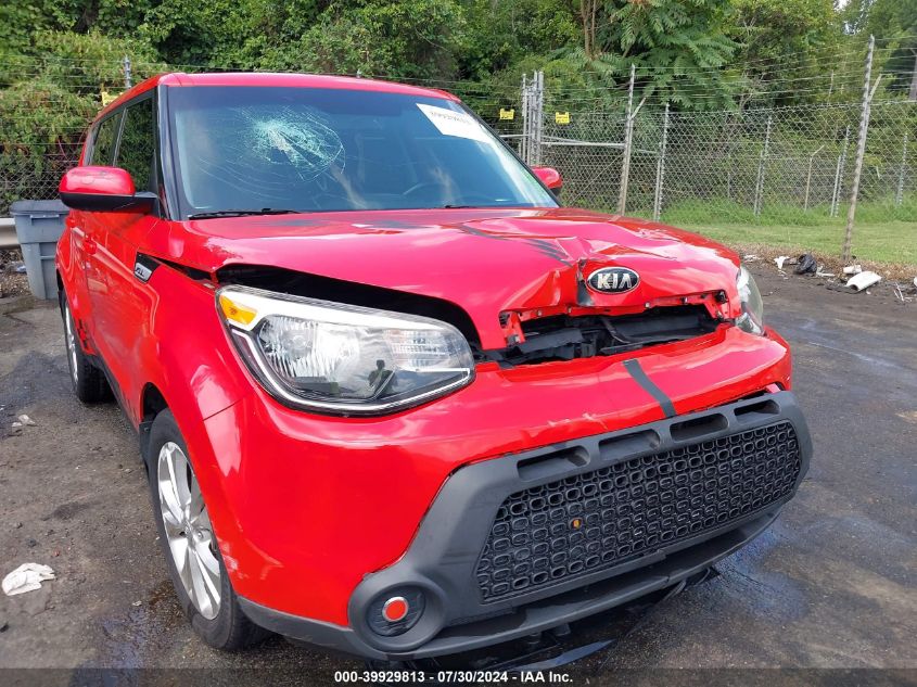 2015 Kia Soul + VIN: KNDJP3A51F7798195 Lot: 39929813