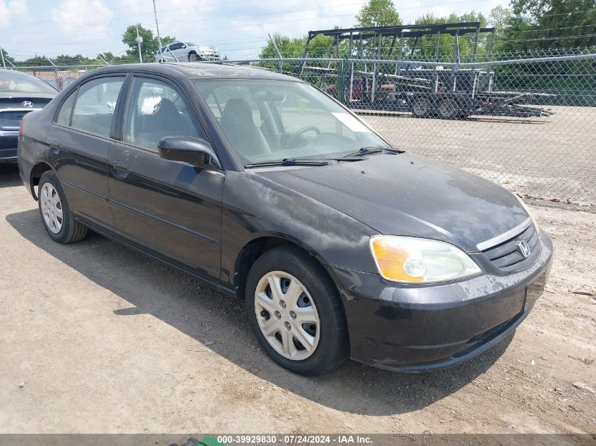 2HGES26703H624110 | 2003 HONDA CIVIC